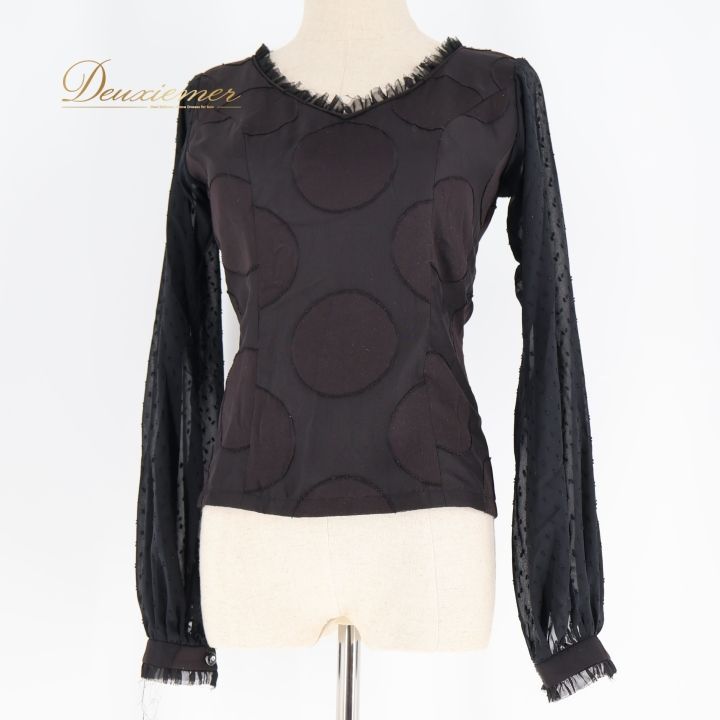 フラメンコ 衣装 ソニアジョーンズ SONIA JOHNES トップス ブラウス 黒