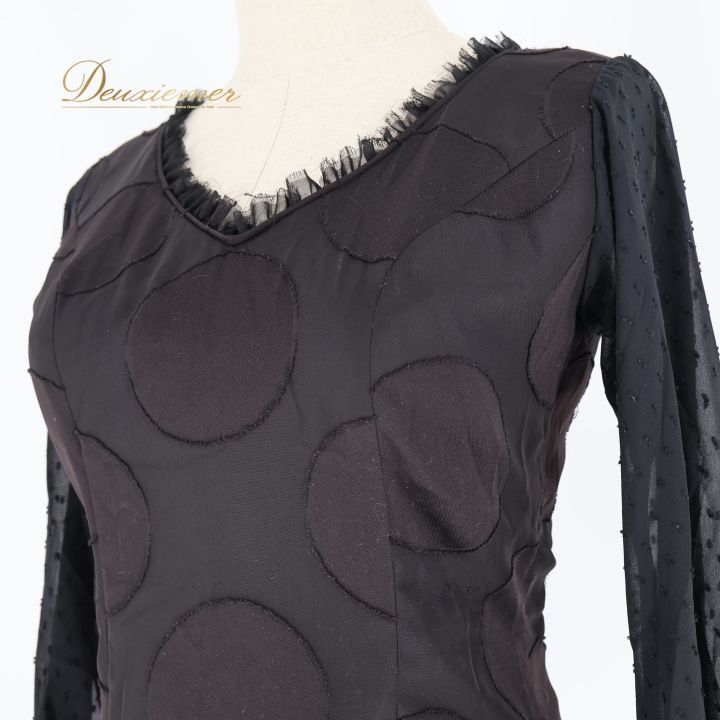 フラメンコ 衣装 ソニアジョーンズ SONIA JOHNES トップス ブラウス 黒