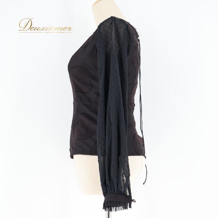 フラメンコ 衣装 ソニアジョーンズ SONIA JOHNES トップス ブラウス 黒