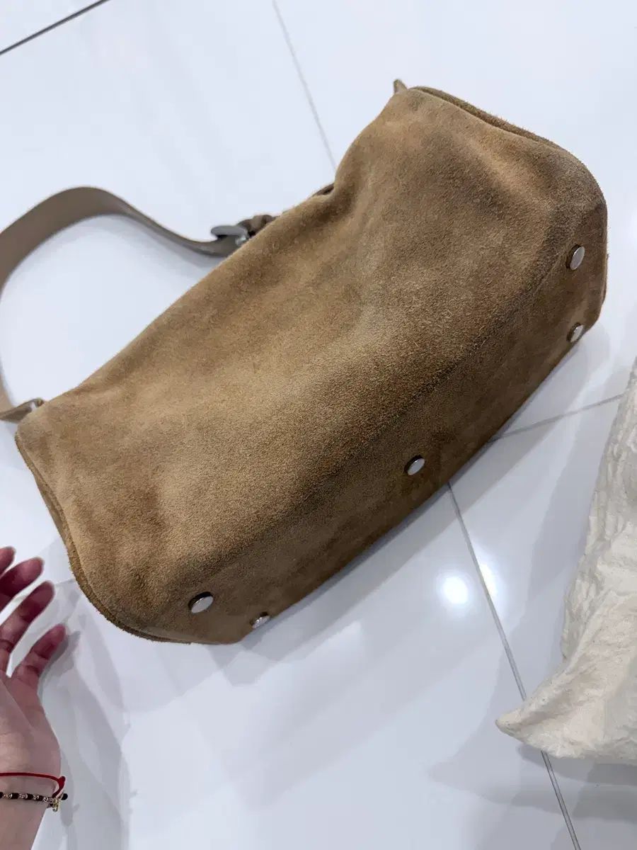  MINITMUTE brettbag スウェード メッセンジャーバッグ ショルダーバッグ