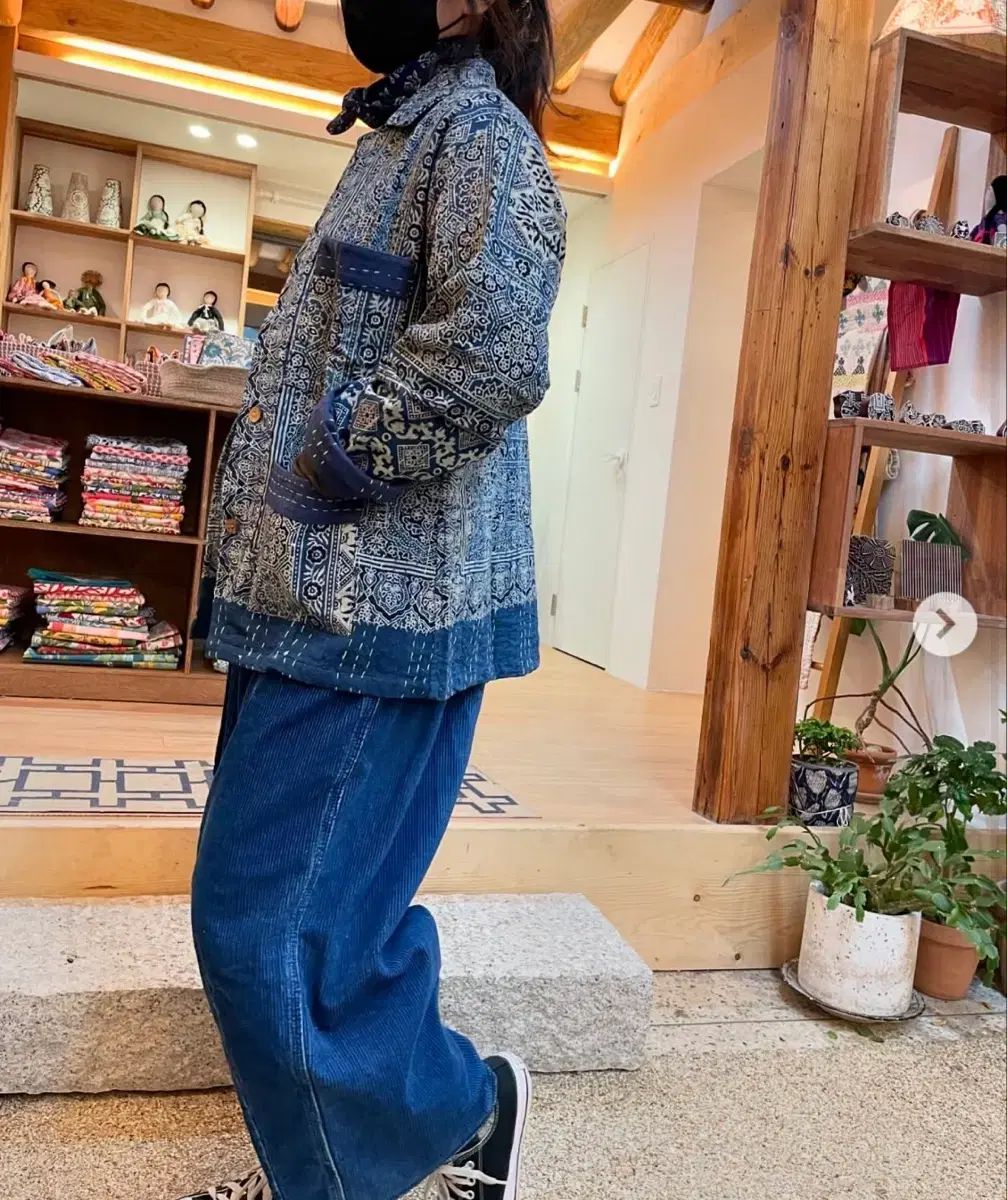  インド ハンドメイド カーディガン ジャケット L 55-77 スティッチ バンダナ テーラードジャケット ジャケット アウター