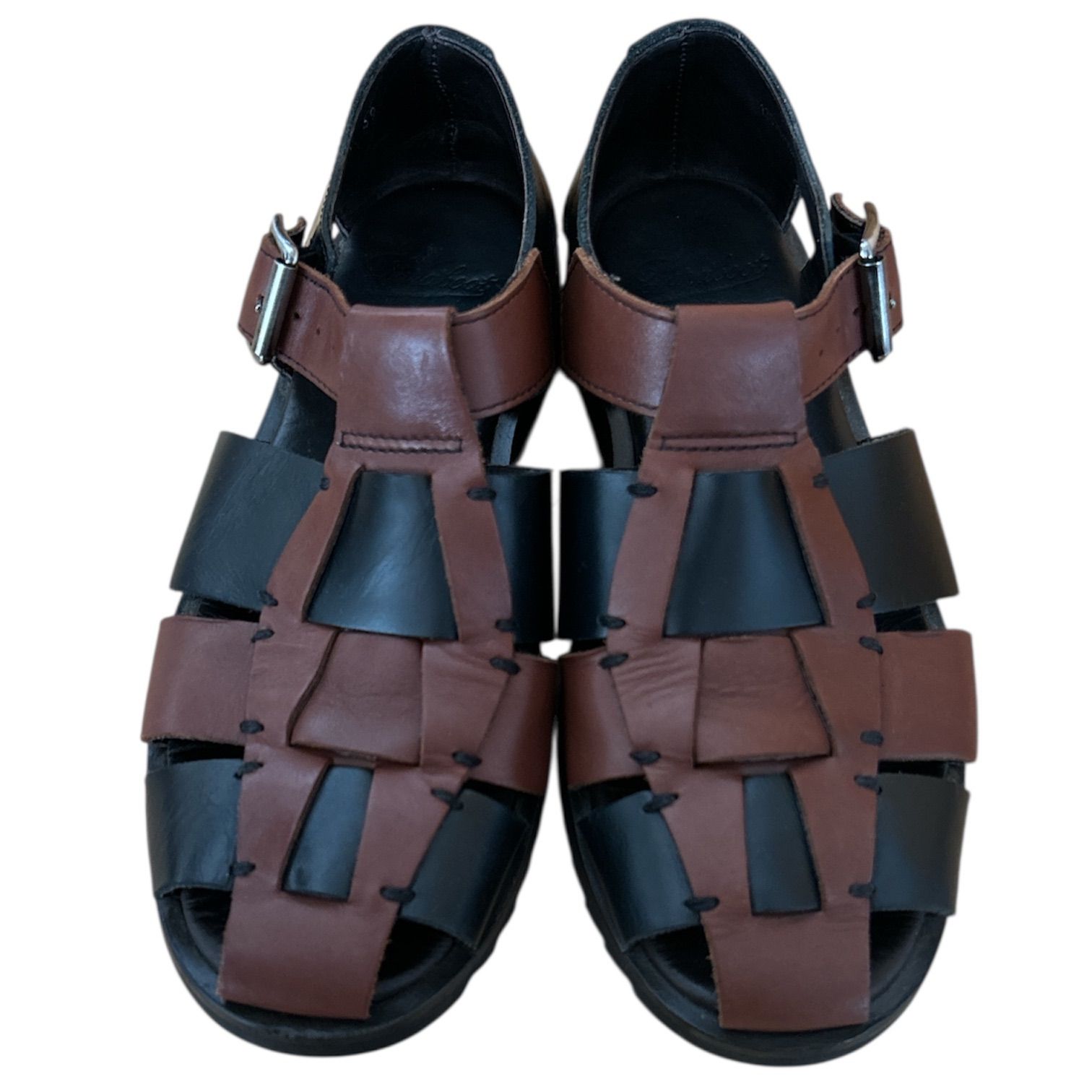 コラボ パラブーツ テンボックス PARABOOT × TENBOX PACIFIC グルカサンダル レザー