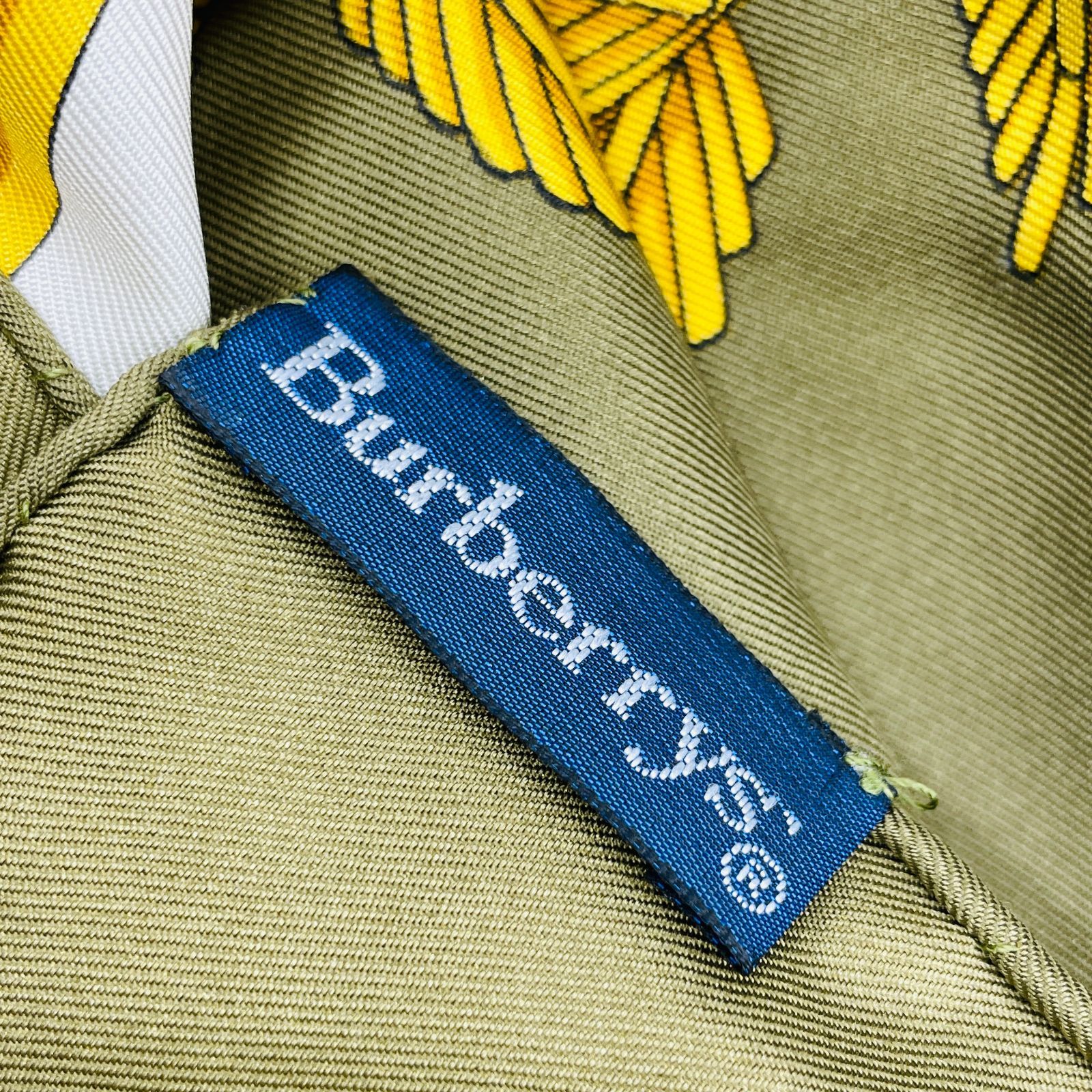 BURBERRYS バーバリーズ 大判スカーフ ストール シルク ヴィンテージ