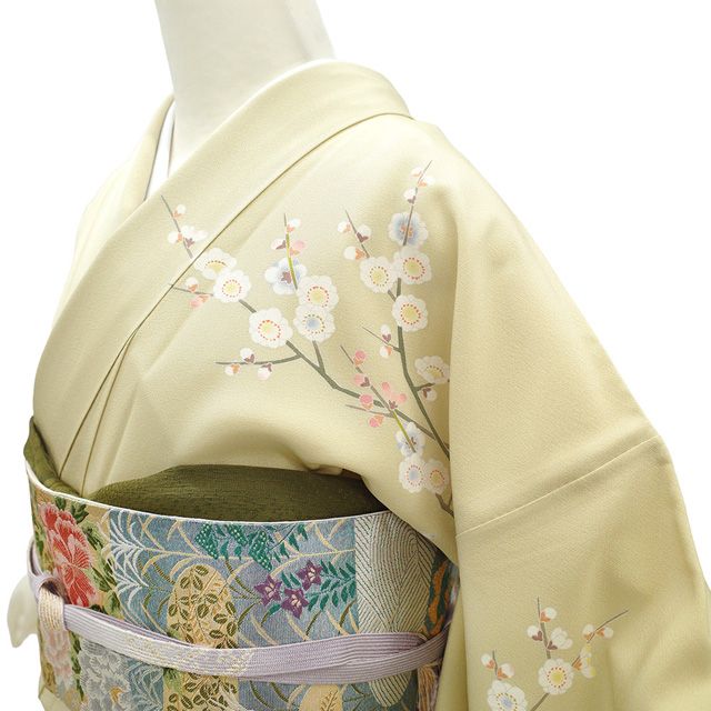 新古品】 訪問着 着物 未使用 正絹 袷 十日町友禅 作家 阿部佳雪 手