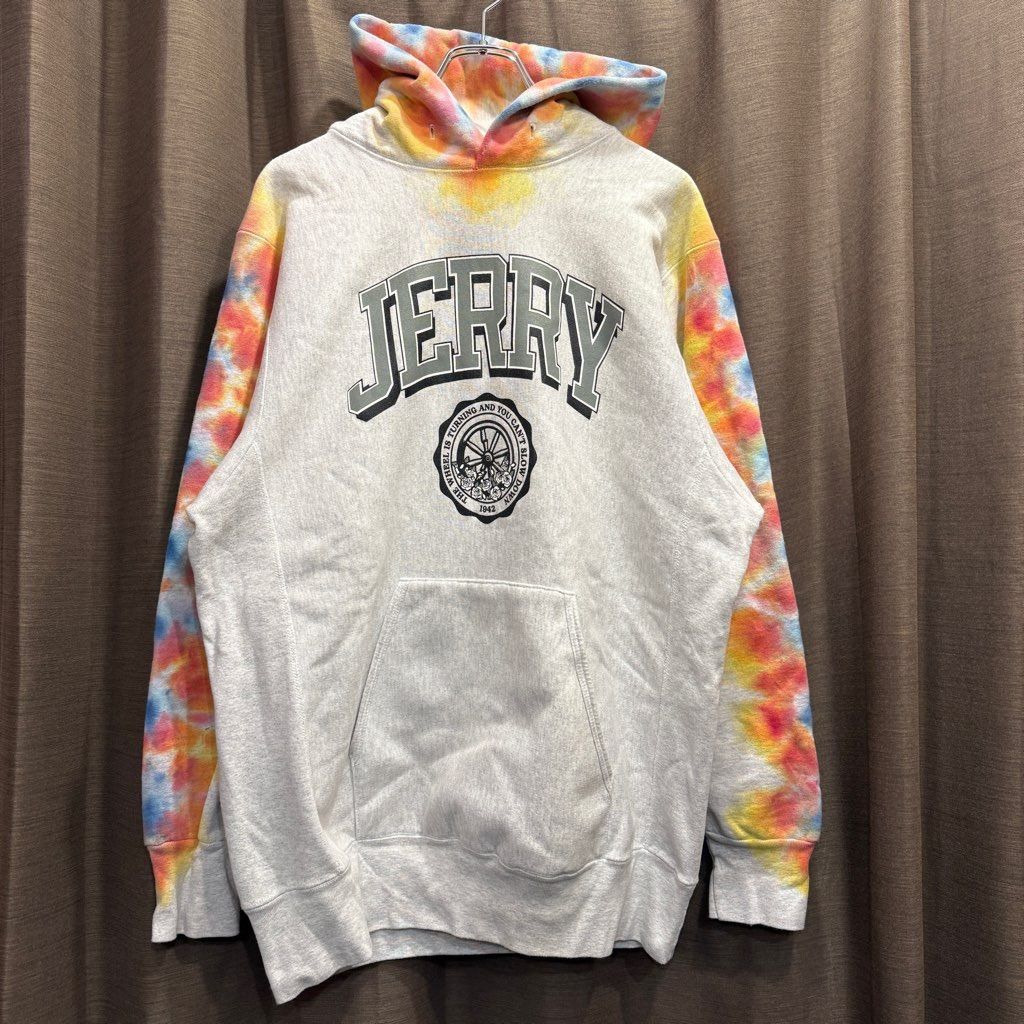 dude inn dead heads unite trade mark jerry パーカー L/ジェリー