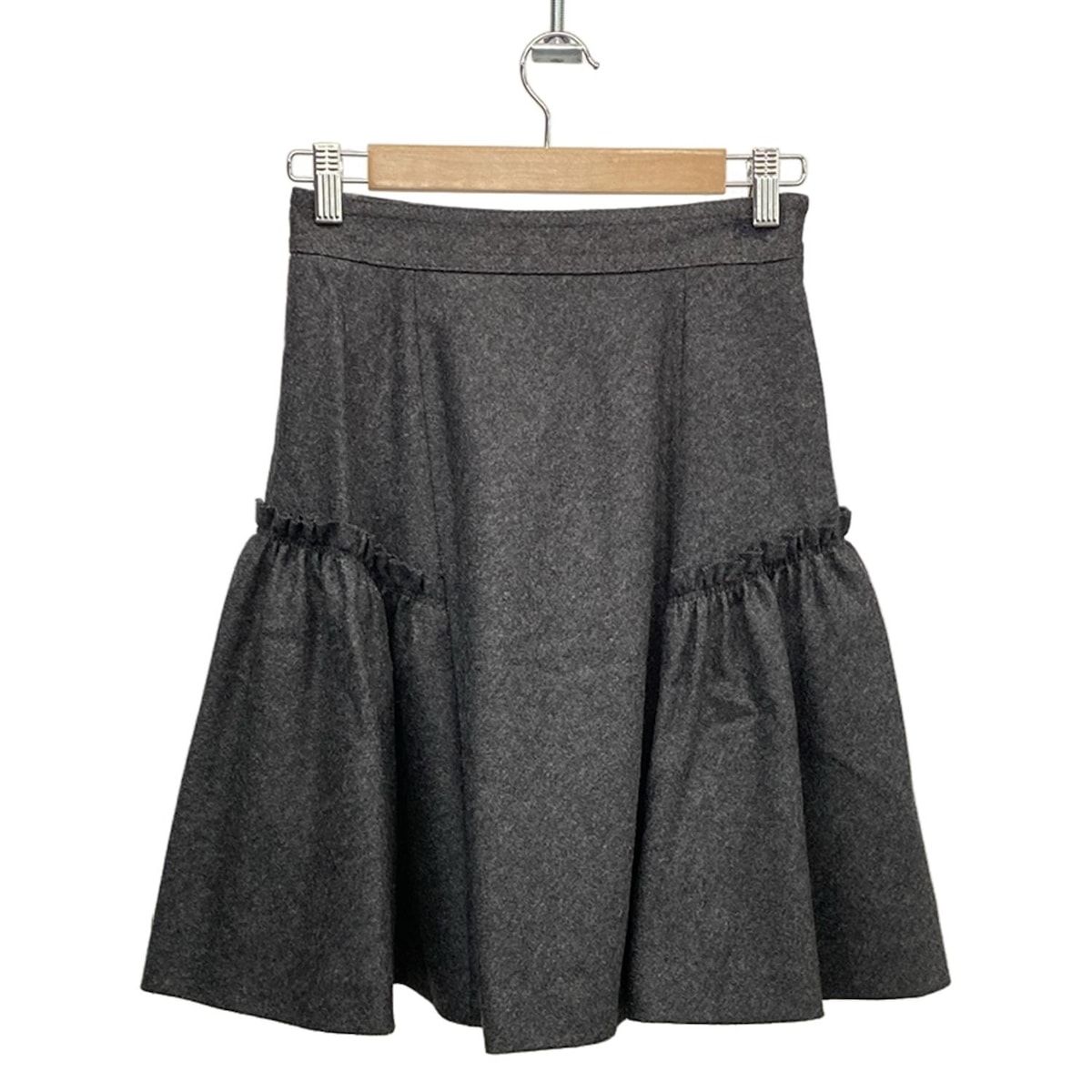 Burberry Blue Label バーバリーブルーレーベル スカート サイズ38 M レディース - ダークグレー ひざ丈