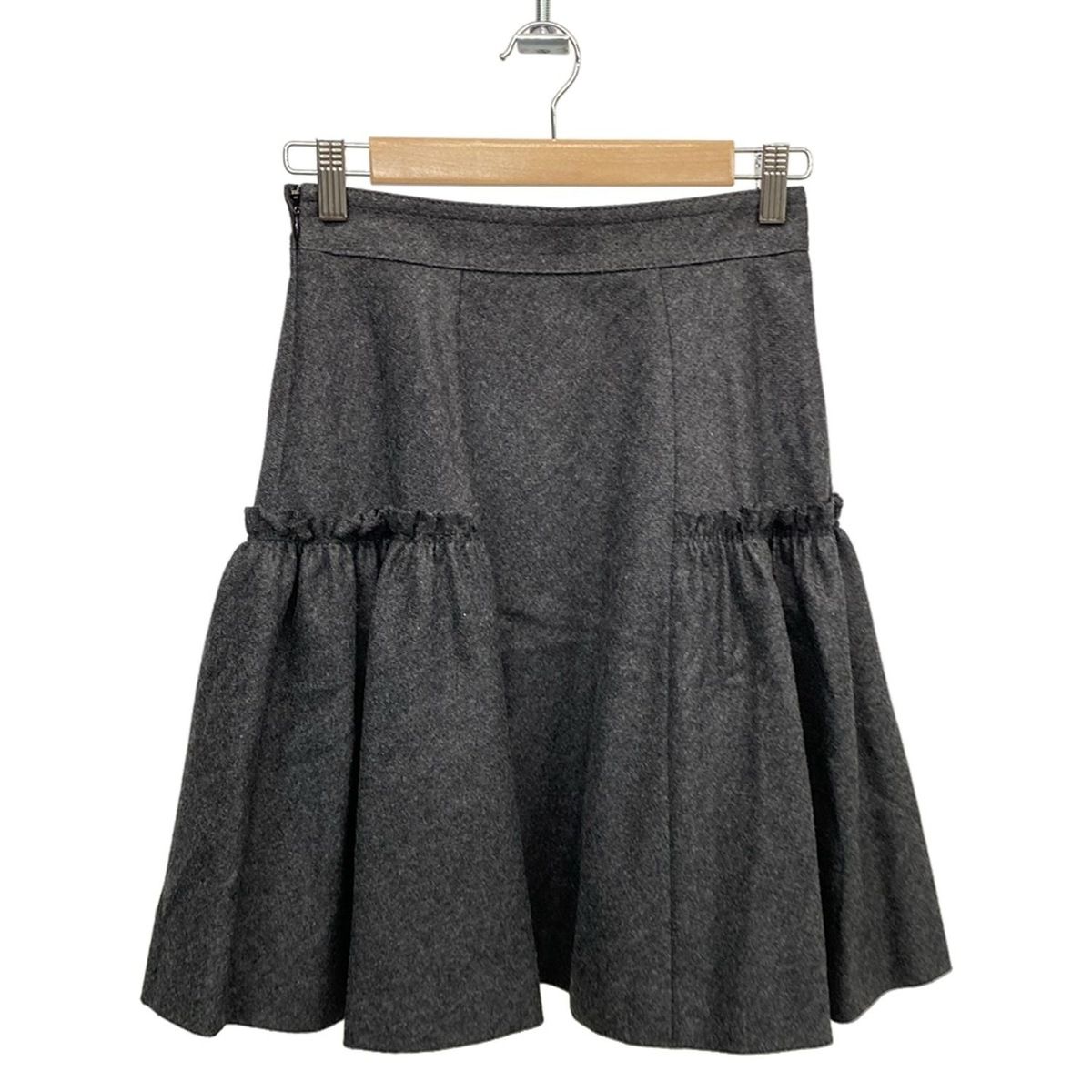Burberry Blue Label バーバリーブルーレーベル スカート サイズ38 M レディース - ダークグレー ひざ丈