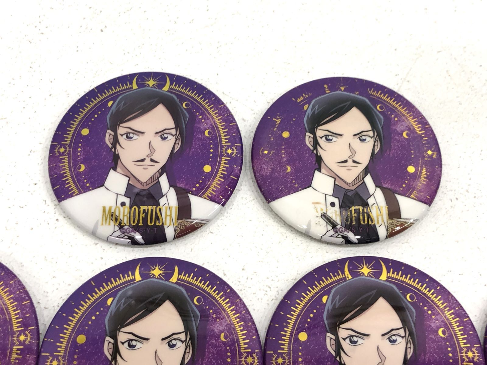 小牧店】名探偵コナン トレーディング 箔押し 缶バッジ 天文学者 諸伏