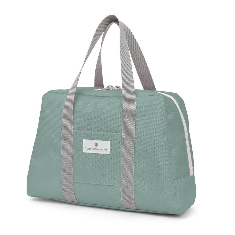 COLORFUL CANDY STYLE 新品  セミボストン(プールバッグ) 撥水・軽量タイプ くすみ無地 くすみターコイズ