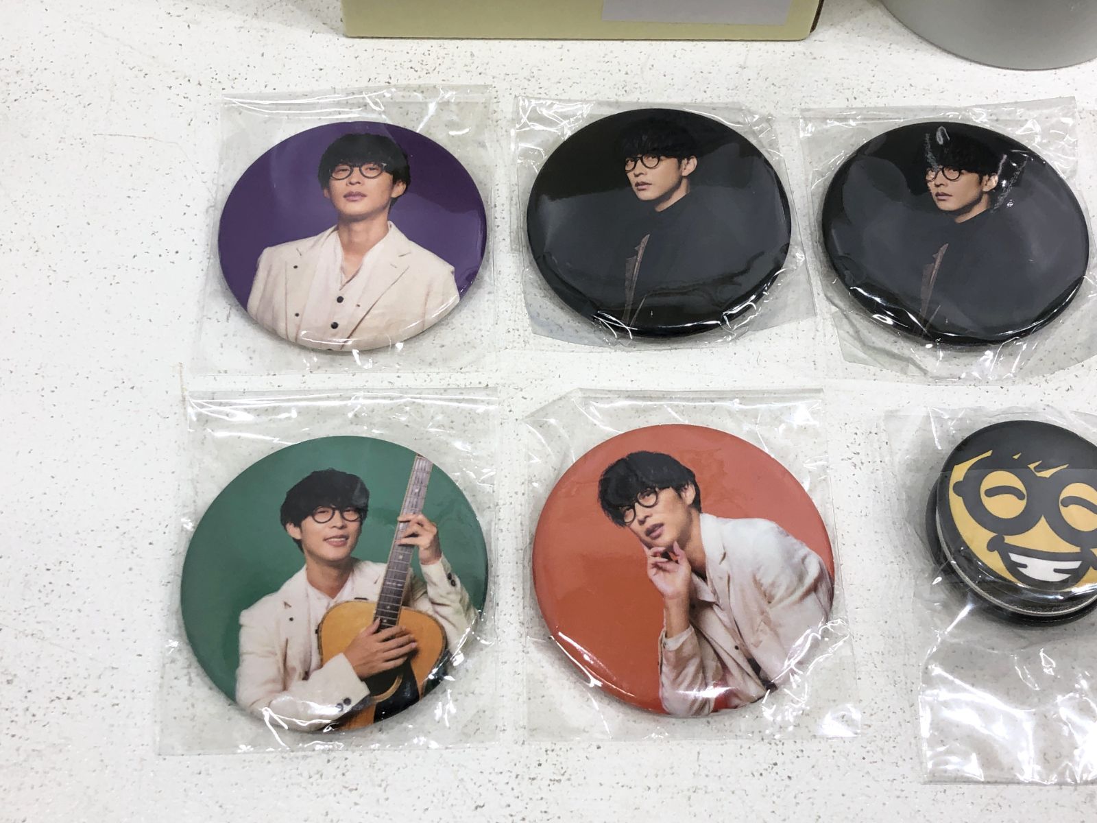 小牧店】オーイシマサヨシ マグカップ＆缶バッジセット 【T353-2526