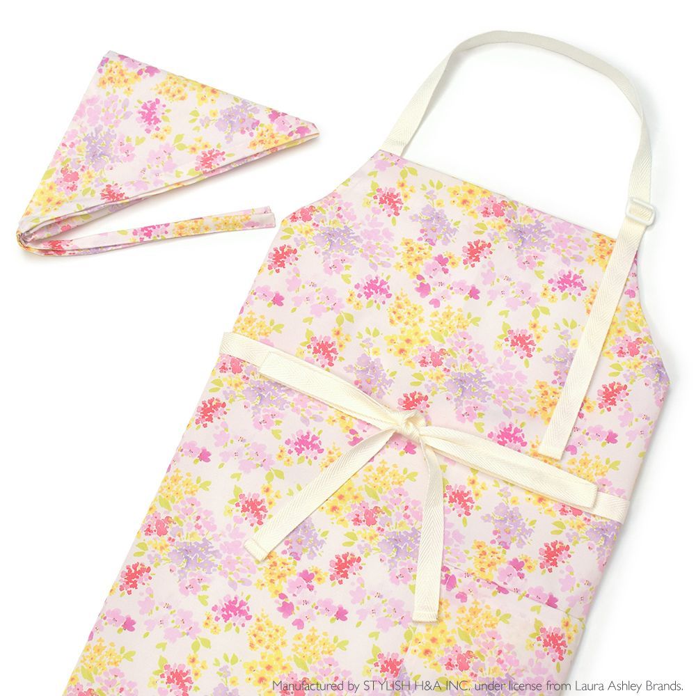 COLORFUL CANDY STYLE 新品 LAURA ASHLEY エプロン(150～フリーサイズ