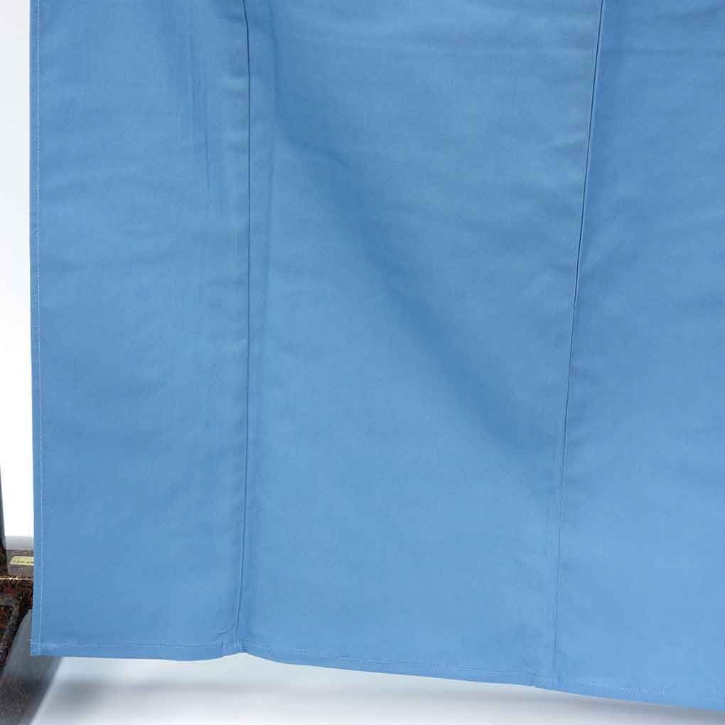 木綿着物 身丈166 cm 裄67 前幅25 後幅30 袖丈49 袖幅35 レディース 単衣 無地 裄長 裄Lサイズ 秋冬春用 木綿 ブルー トールサイズ リメイク リユース リサイクル 呉服のきくや