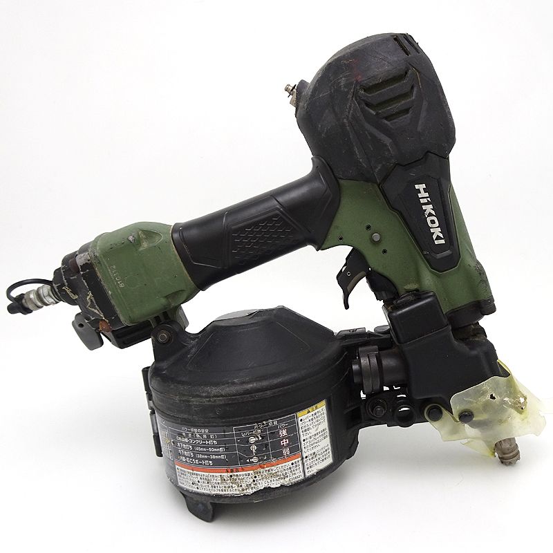 ハイコーキ 釘打ち 50 mm 高圧ロール釘打機 NV HR 2 SAG パワー切替機構付 色 アブソリュートグリーン