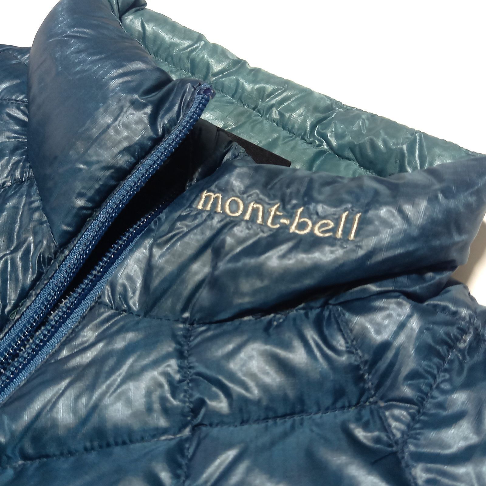 モンベル スペリオダウン ジャケット ブルー Mサイズ mont-bell - メルカリ