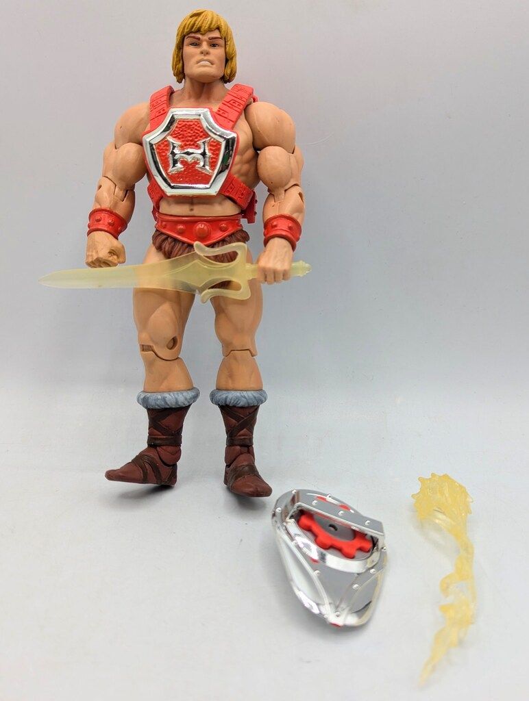 MATTEL THUNDER PUNCH HE MAN W 8922