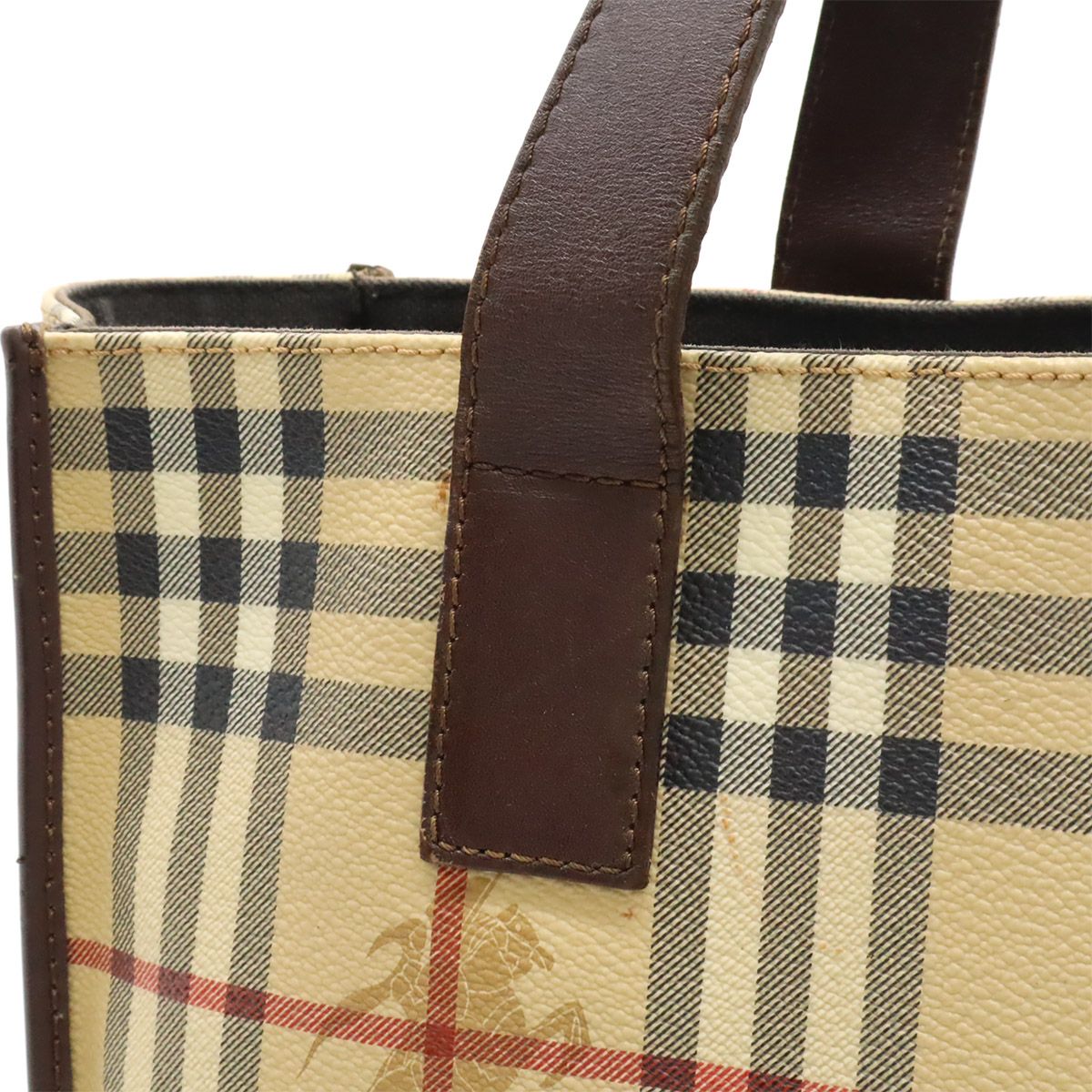 美品BURBERRY チェック柄 トートバッグ ✨美品✨バーバリー ロンドン 