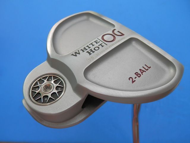 パター 即決 Ｘ５９ オデッセイ ホワイトホット ＯＧ ２ボール ３４インチ ３度 4455