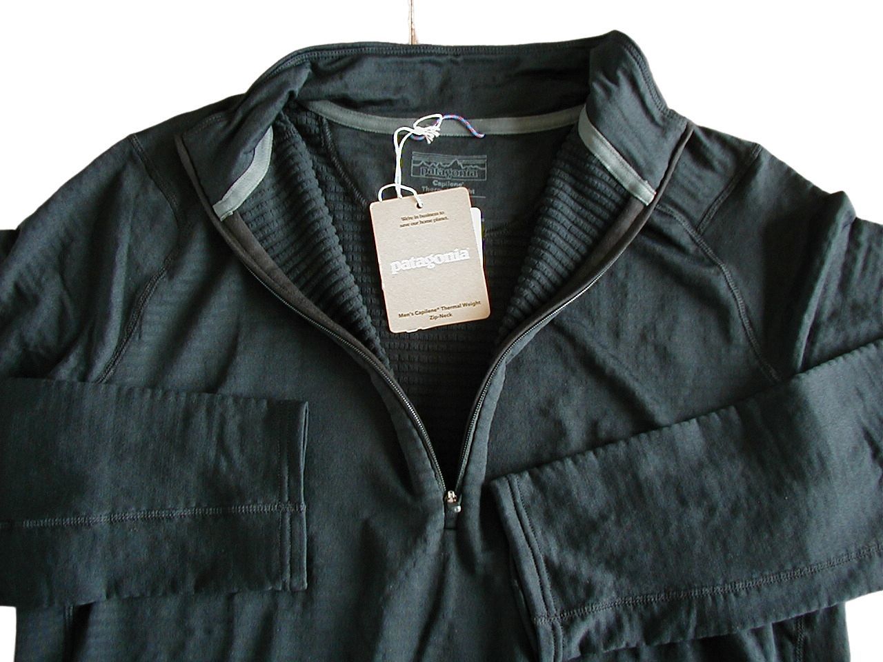 S パタゴニア Ｍ’s キャプリーン サーマルウェイト ジップネック patagonia Black BLK