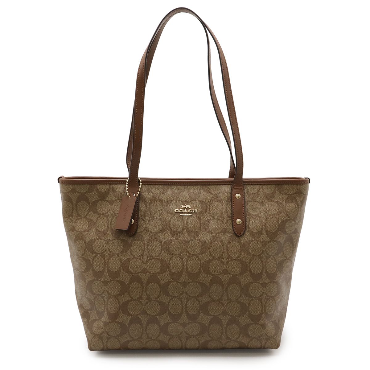 COACH コーチ シグネチャー トートバッグ ショルダーバッグ 