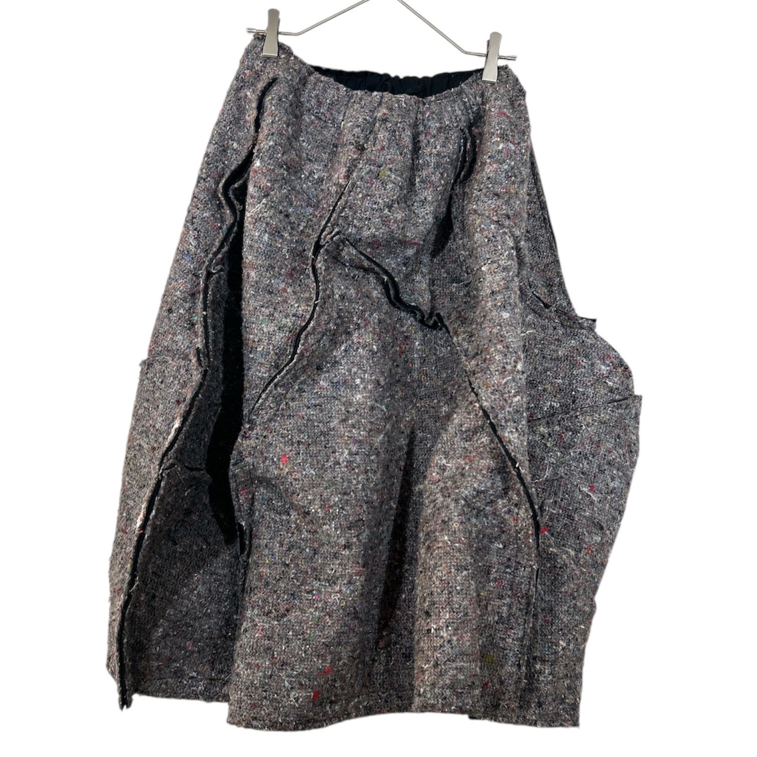 コムデギャルソン COMME des GARCONS 2025 AW ブークレスカート スカート 黒い薔薇 変形 デザイナーズ S