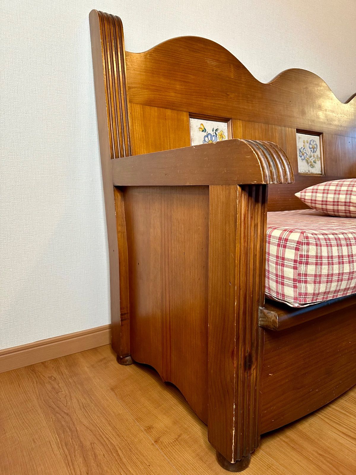 ˚✧₊⁎断捨離SALE品⁎⁺˳✧༚ バレンシア家具♡スペイン アンティーク家具 アクタス バレンシアシリーズ 3人掛けベンチ - メルカリ