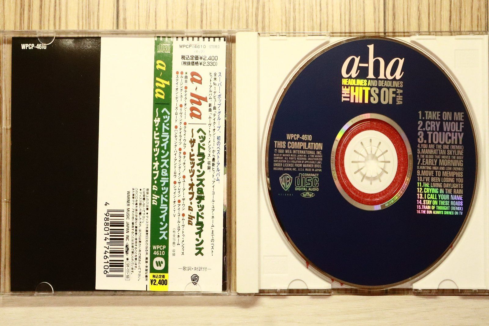 国内盤CD☆アーハ/a-ha□ Headlines And Deadlines - The Hits Of A-HA