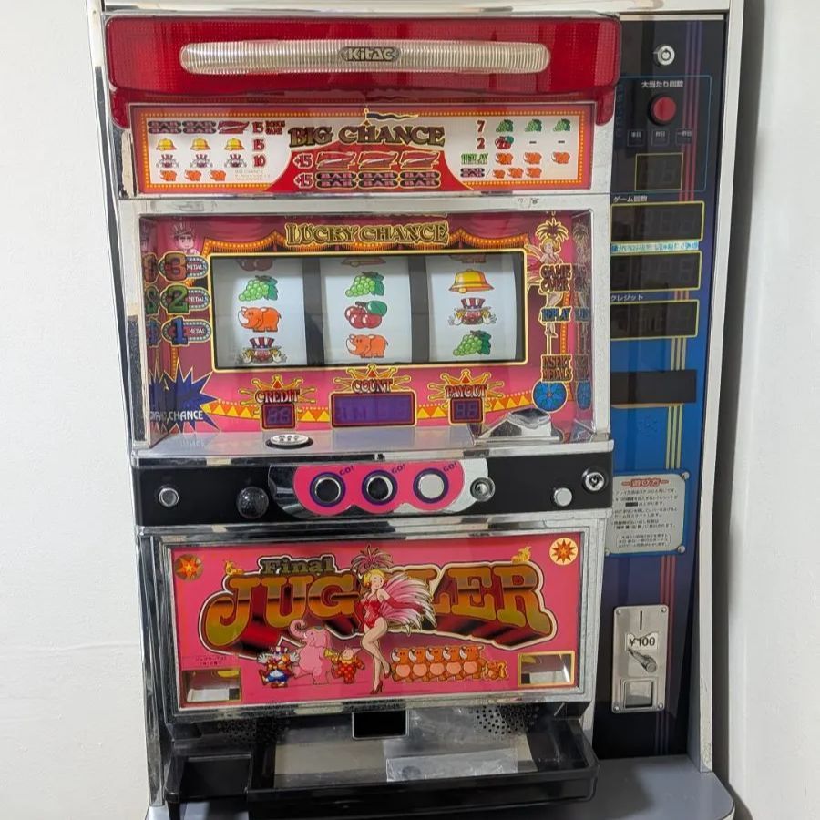 スロットマシン ファイナルジャグラー TM2 着払い or お引き取り