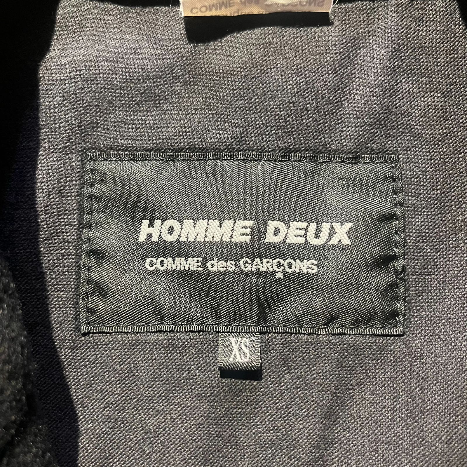 COMME des GARCONS HOMME DEUX 15aw 製品洗い加工ジャケット XS 