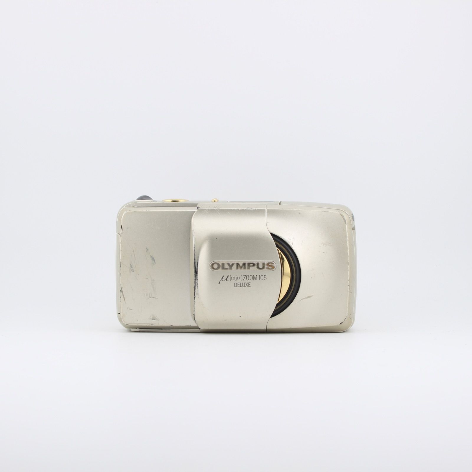 完動品】OLYMPUS μ zoom 105 Deluxe フィルムカメラ 動作確認済み