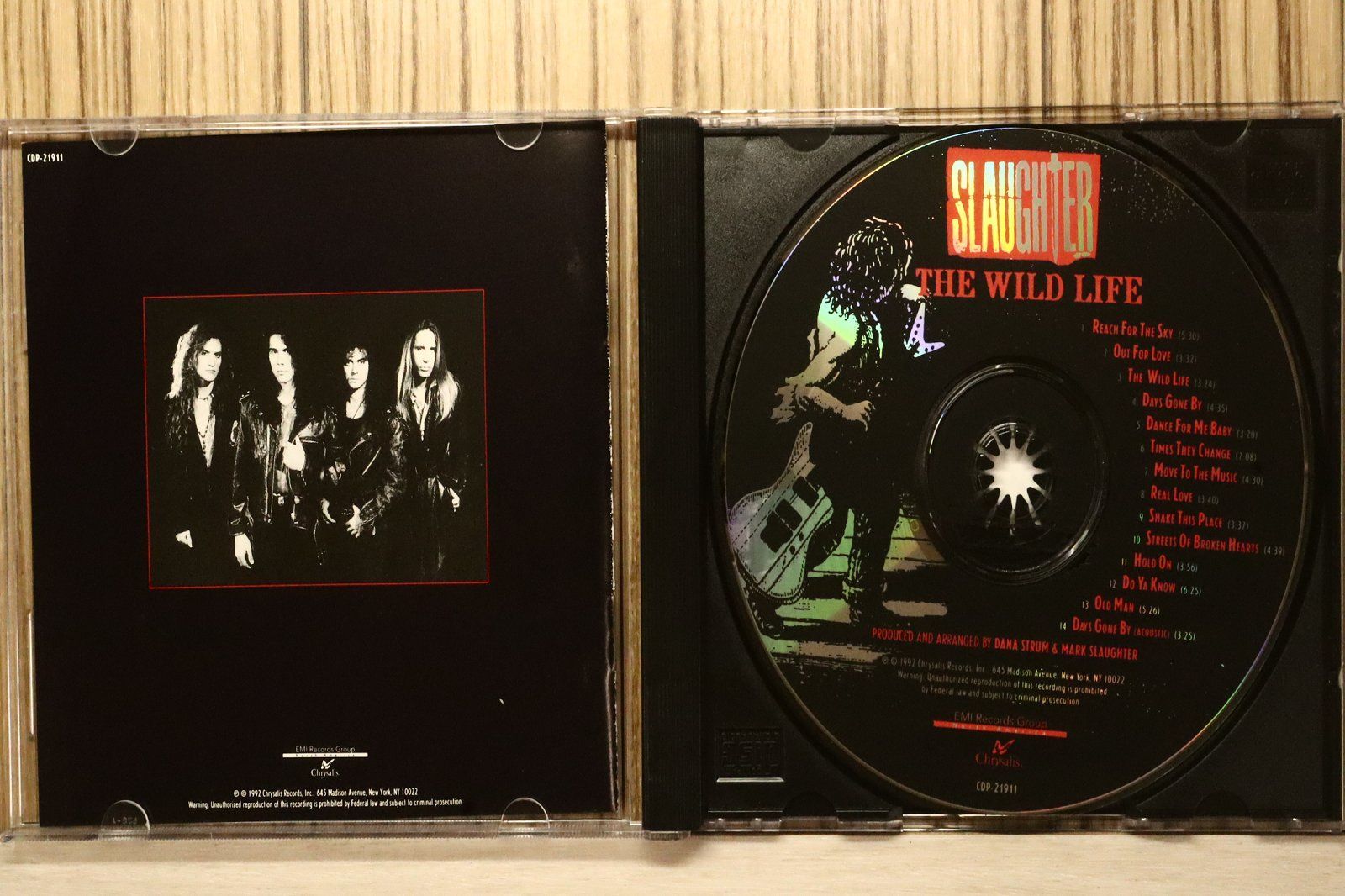 中古CD☆スローター/Slaughter□ Wild Life 【CDP21911/0094632191120