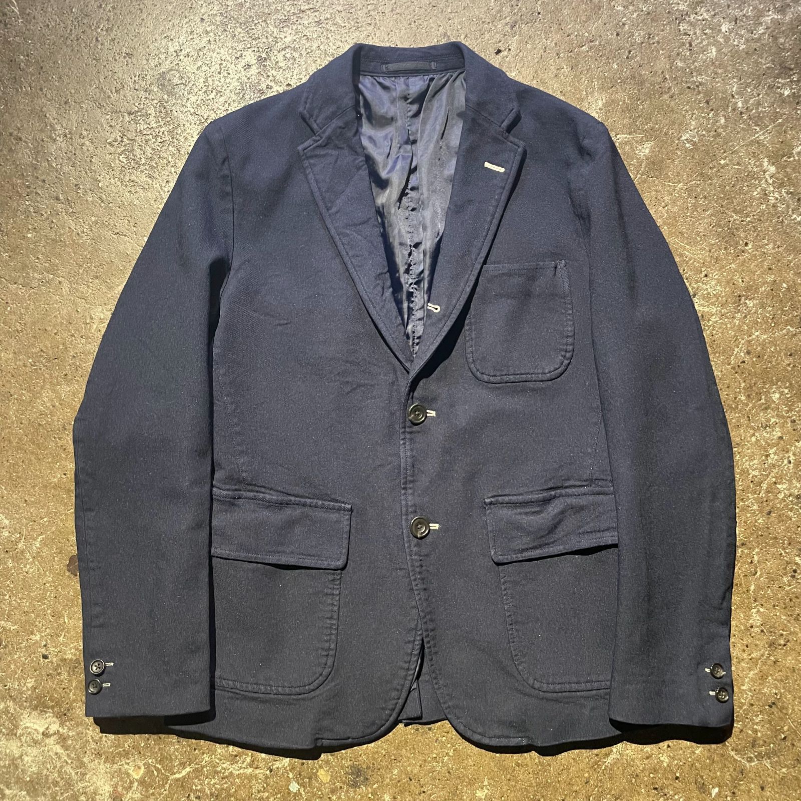 COMME des GARCONS HOMME 2012aw 染め加工 ステッチ 3B ジャケット