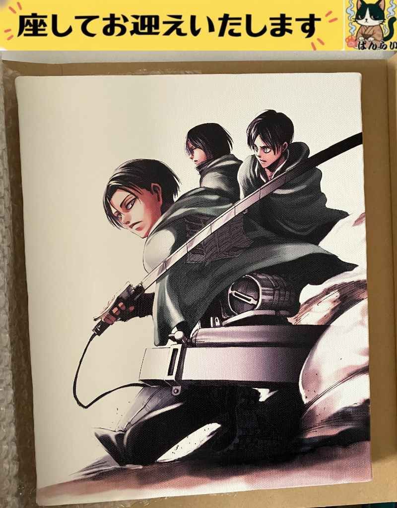 進撃の巨人展　キャンバスアート　A e#️⃣進撃の巨人#️⃣ 調査兵団 進撃の巨人展 キャンバスアート