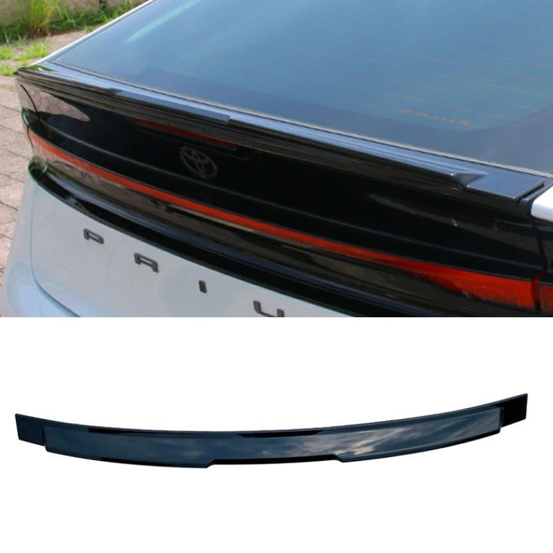 送料無料 トヨタ 2023 プリウス XW60 リアスポイラー装飾 トランクウイング エアロデザイン ABS製 選べる2色 ドレスアップCYB69限定入荷