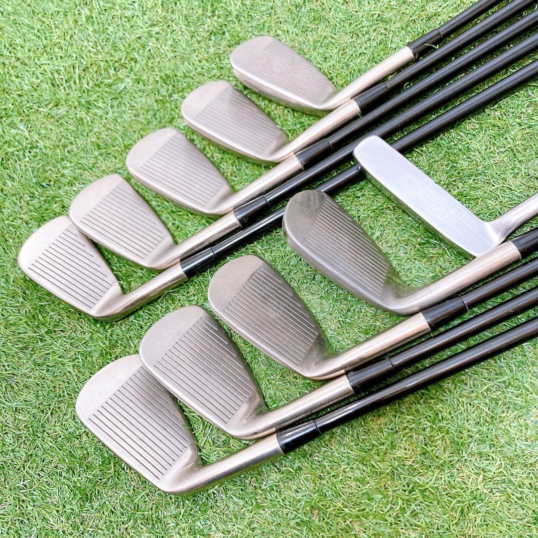 M8.ツアーステージ 初心者オススメ メンズセット ゴルフクラブ 13本 右