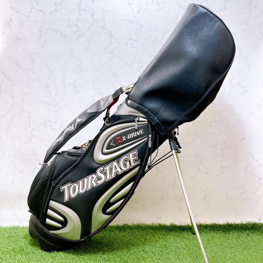 M8.ツアーステージ 初心者オススメ メンズセット ゴルフクラブ 13本 右