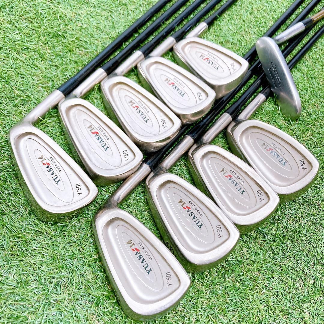 M8.ツアーステージ 初心者オススメ メンズセット ゴルフクラブ 13本 右