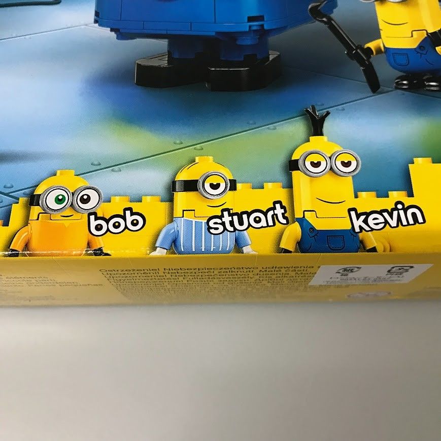  LEGO レゴ minions ミニオンズ 75551 ミニオンと秘密基地 製造終了品 DB-152-E ミニフィグ ボブ スチュアート ケビン 372 知育玩具 ベビー キッズおもちゃ