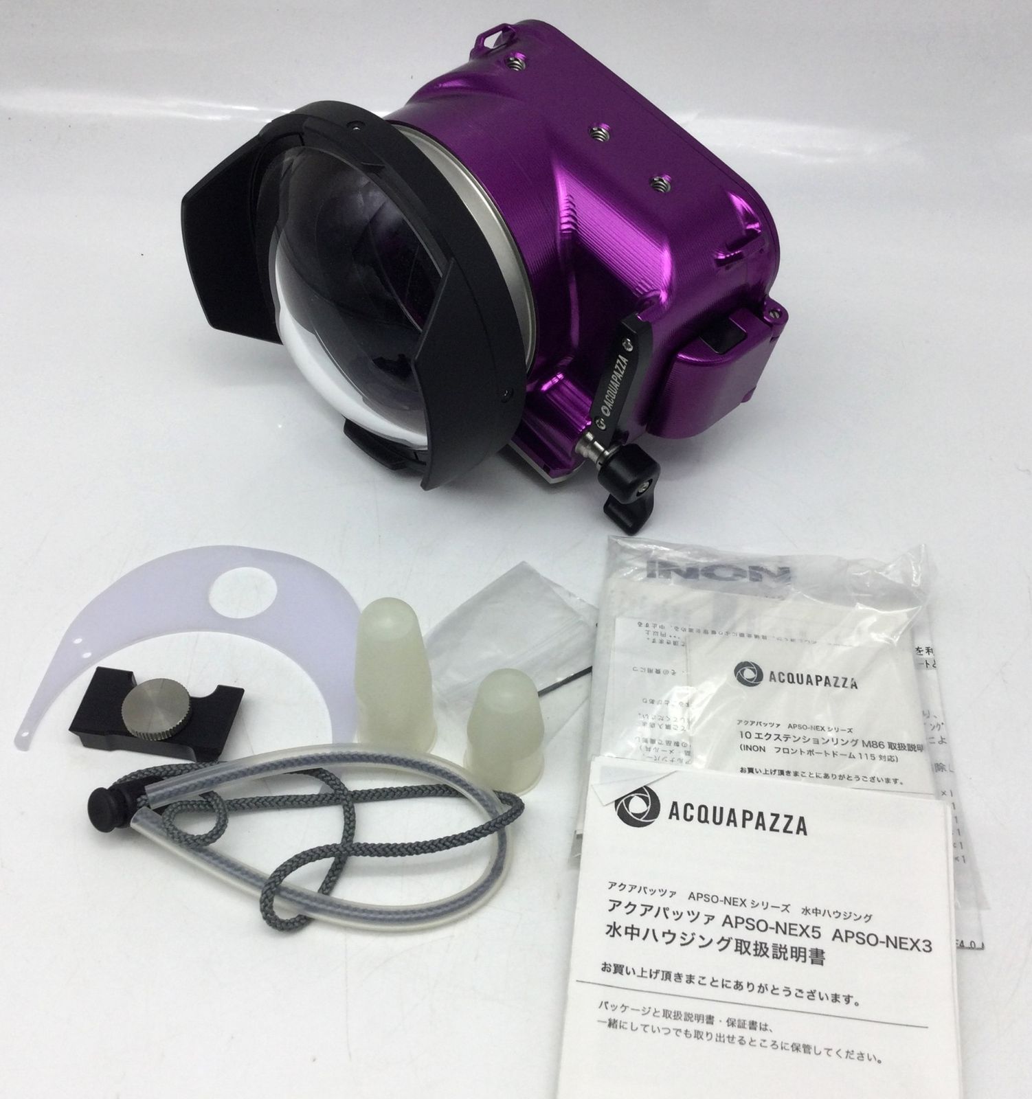 12206 ACQUAPAZZA APSO-NEX5 水中ハウジング INON フロントポート