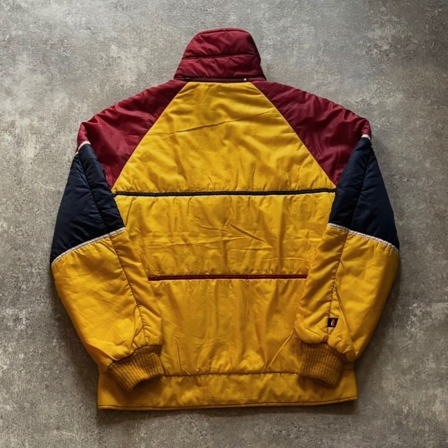 80年代 80s 90年代 90s ellesse エレッセ 中綿 ダウン パデッド