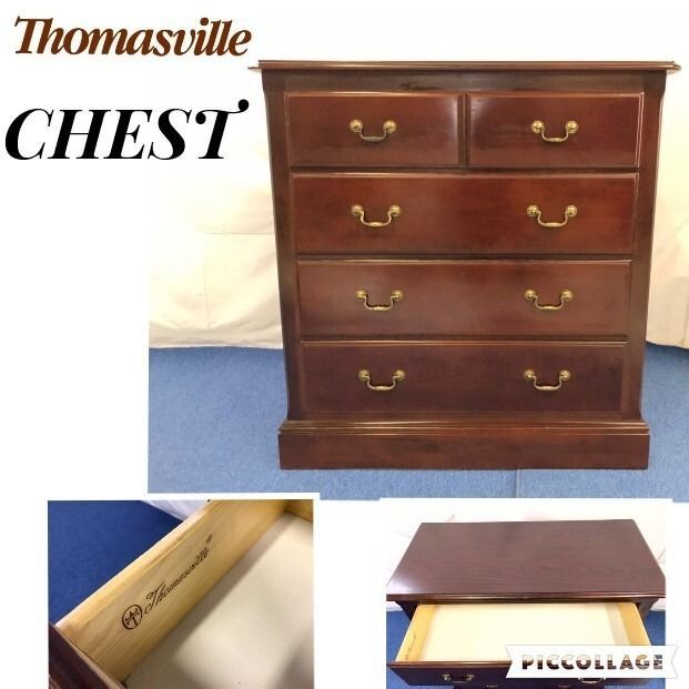 Thomasville/トーマスビル/チェスト/アンティーク 米軍放出品】Thomasville/トーマスビル 4段チェスト 収納家具