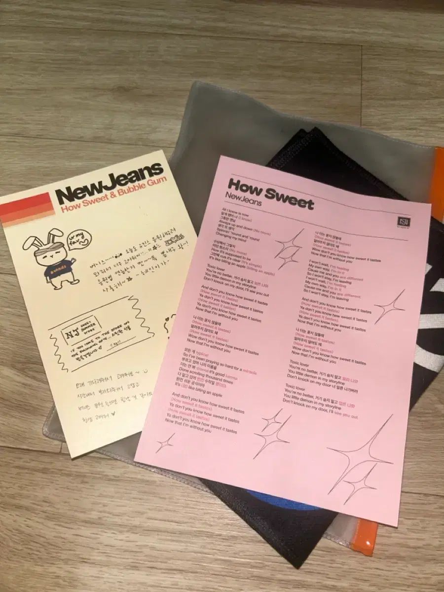 NewJeans 公開番組 サノク スローガン howsweet - メルカリ
