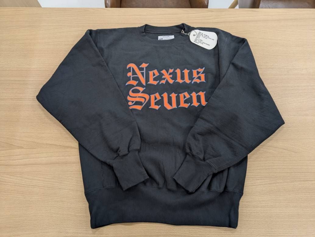 EL6】Nexus7 ネクサスセブン W/Sクルー スウェット トレーナー ロゴ