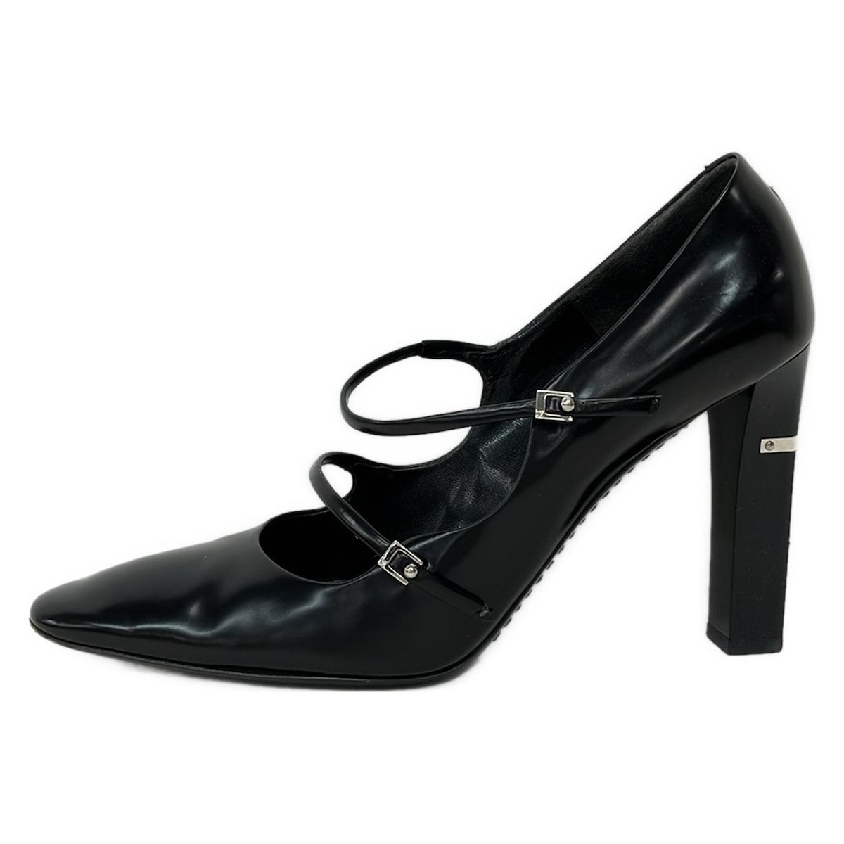 LOUIS VUITTON(ルイヴィトン) パンプス 36 レディース - 黒 レザー