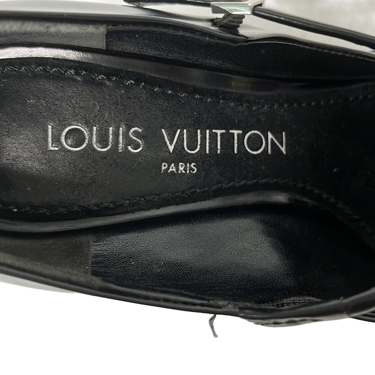 LOUIS VUITTON(ルイヴィトン) パンプス 36 レディース - 黒 レザー