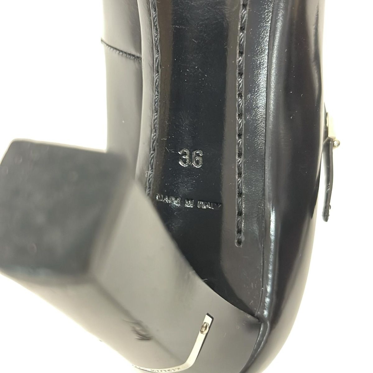 LOUIS VUITTON(ルイヴィトン) パンプス 36 レディース - 黒 レザー