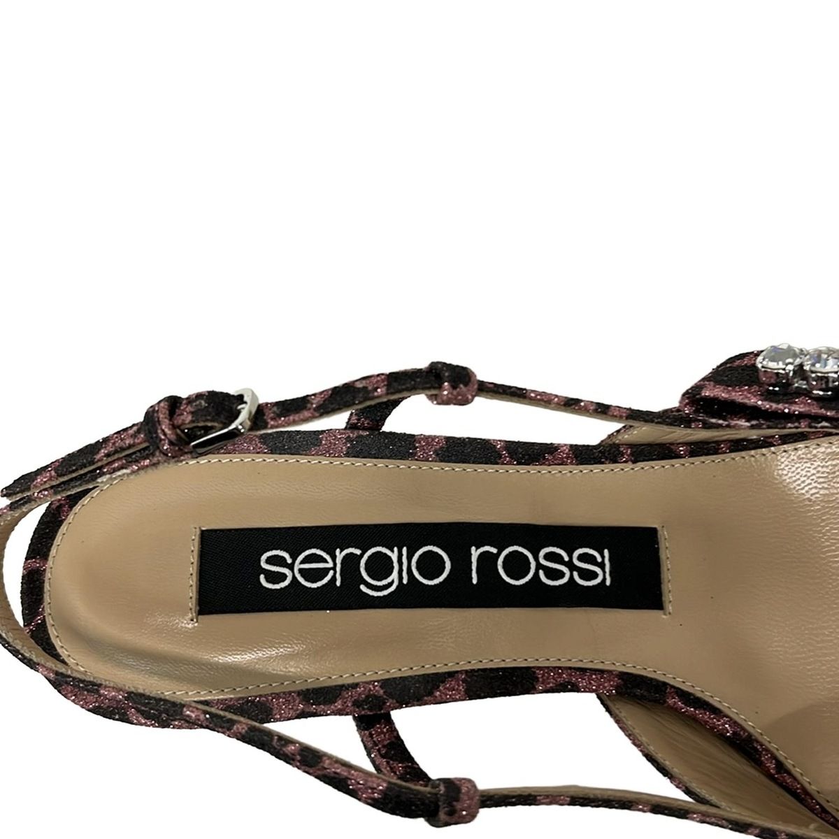 定価12万✨セルジオロッシ 2001年復刻ミュールサンダル ピンク×クォーツォ sergio rossi(セルジオロッシ) サンダル 36 1/2 アウトレット