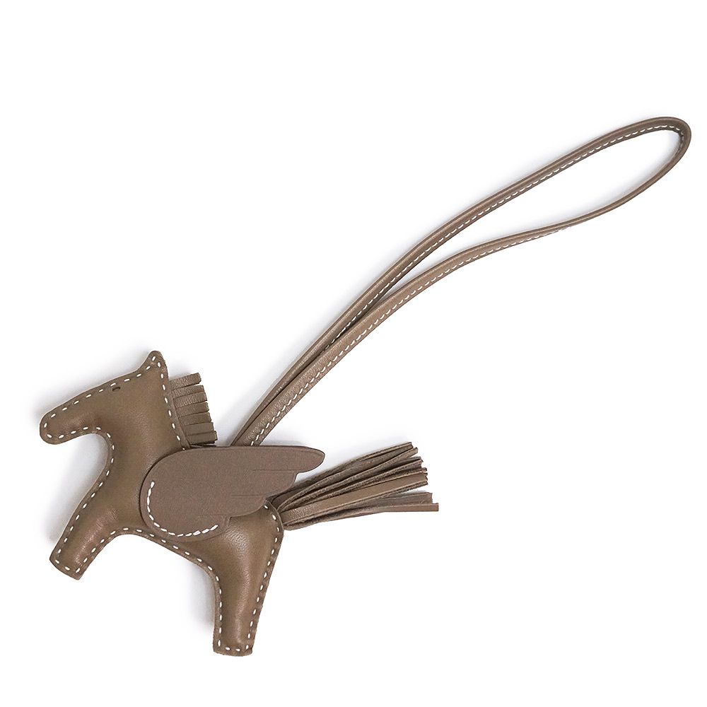 エルメス ロデオ ペガサス PM バッグチャーム アニューミロ ラムスキン