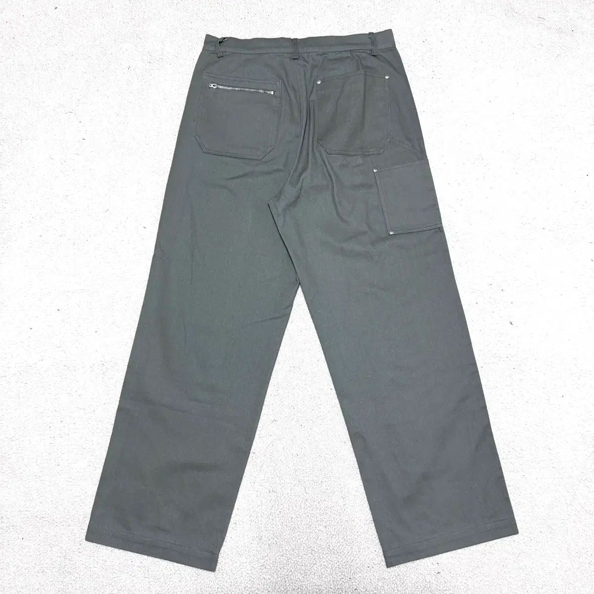 M 95 ディスコTHE SOUND レディース ダブルニー パンツ ズボン グレー