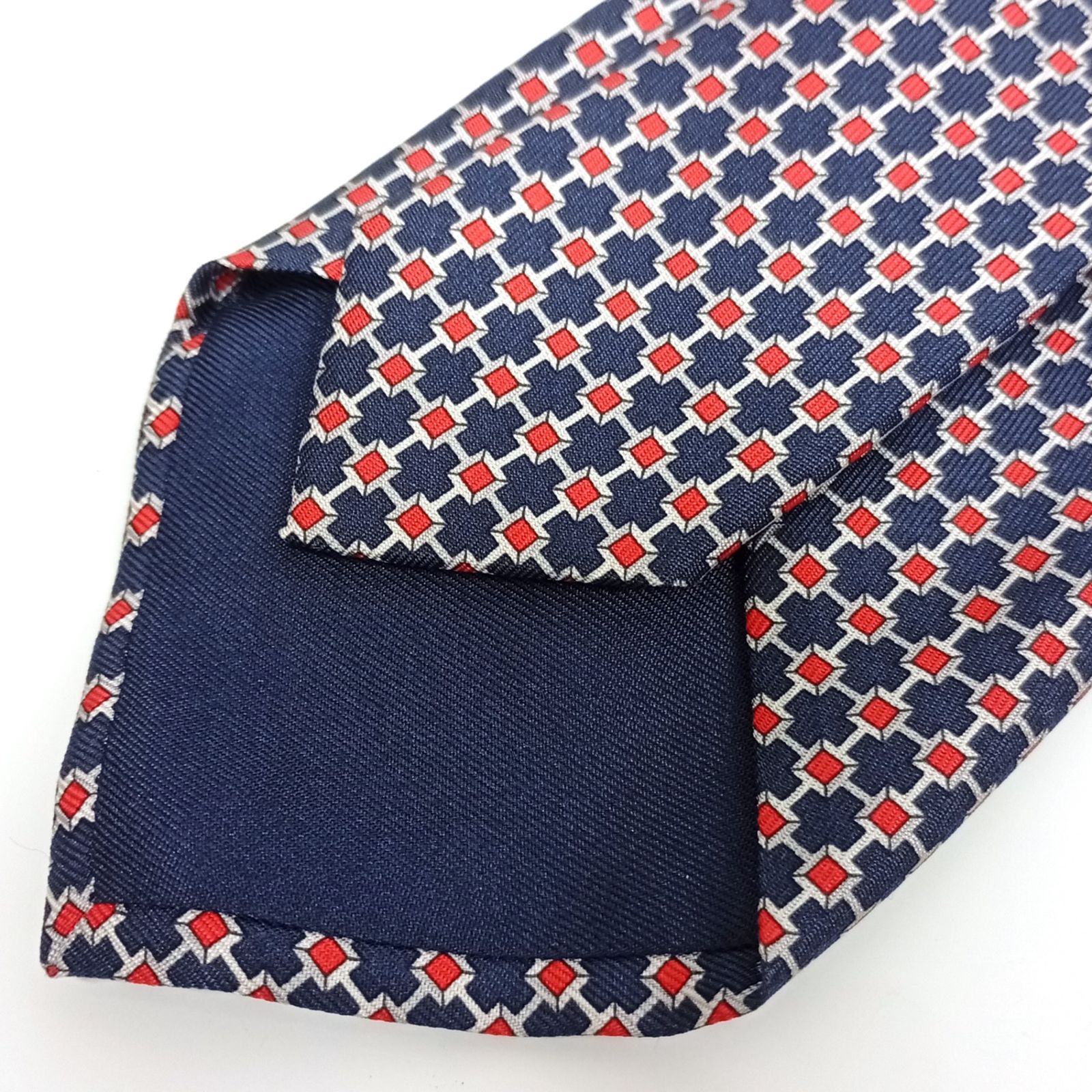 エルメス(HERMES) シルク100％ シルクツイルタイ 606070FA ネクタイ