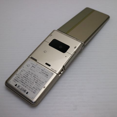 P 01 H ゴールド ガラケー DoCoMo Panasonic 本体 白ロム 03000